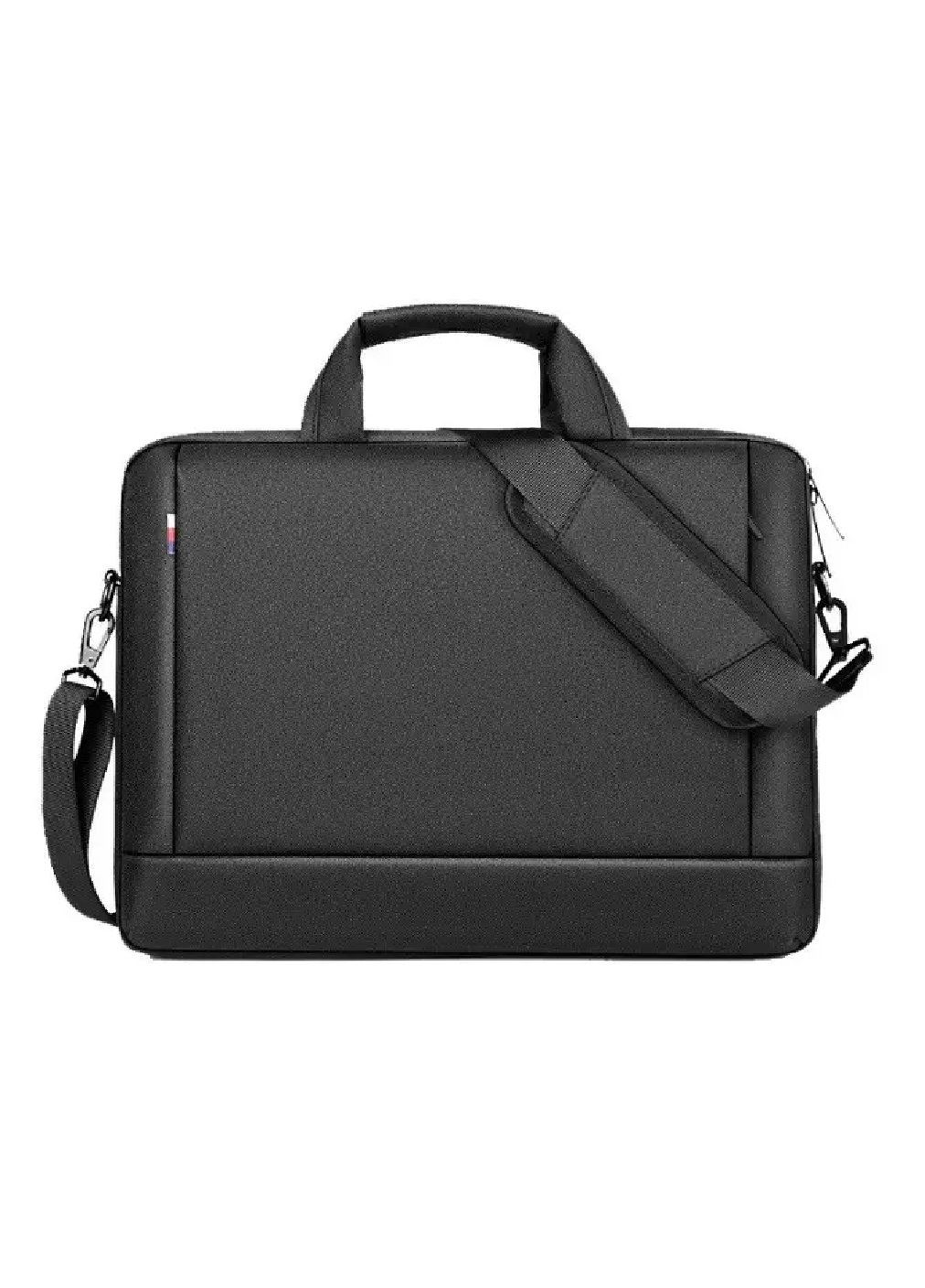 Сумка кейс с ручками ремнем отделениями для переноски хранения ноутбука 11-13.6" дюймов 37х27х4 см (477094-Prob) Черная Unbranded (294292380)