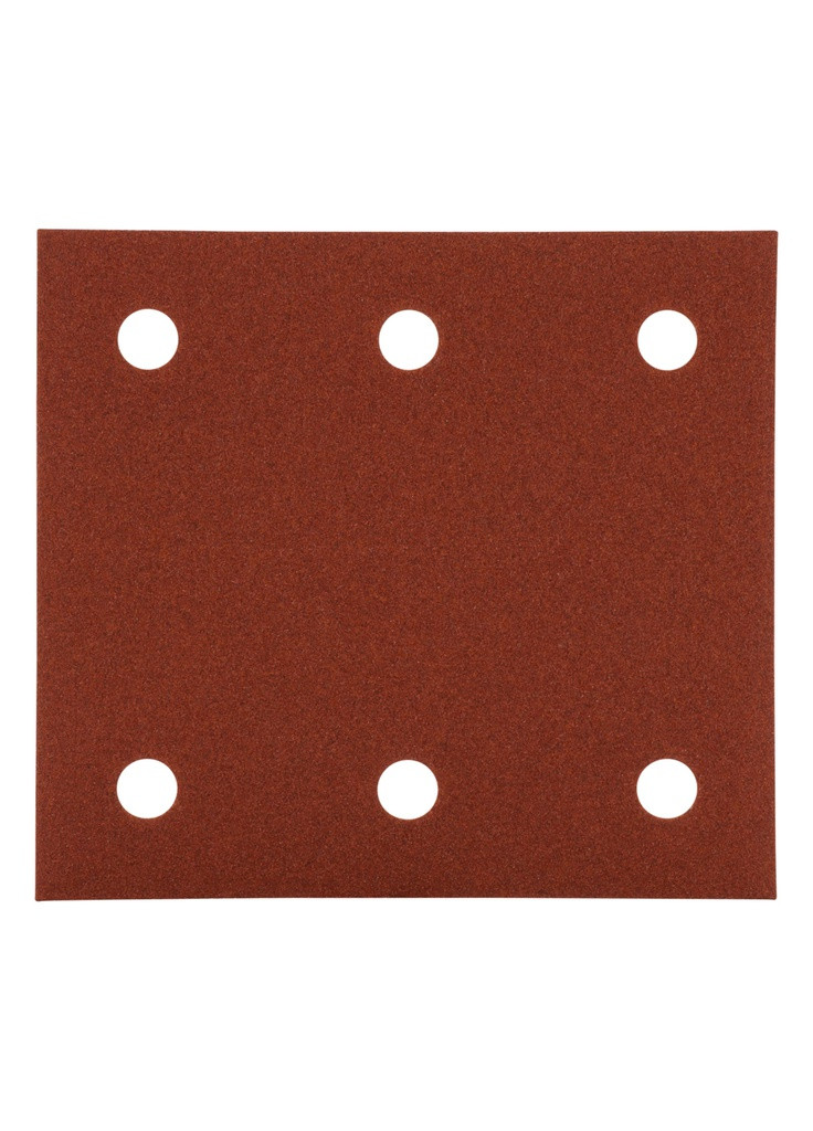 Набір шліфувального паперу P-42416 (114х102 мм, 6 отворів, К40, 50 шт) шліфпапір шліфлисти (6964) Makita (295043949)