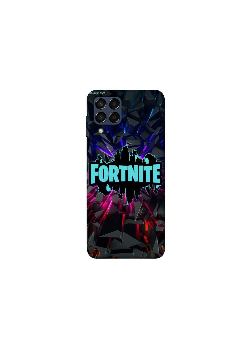 Чехол на Samsung Galaxy M33 5G Fortnite logo ver.2 Frontalka (357291738)