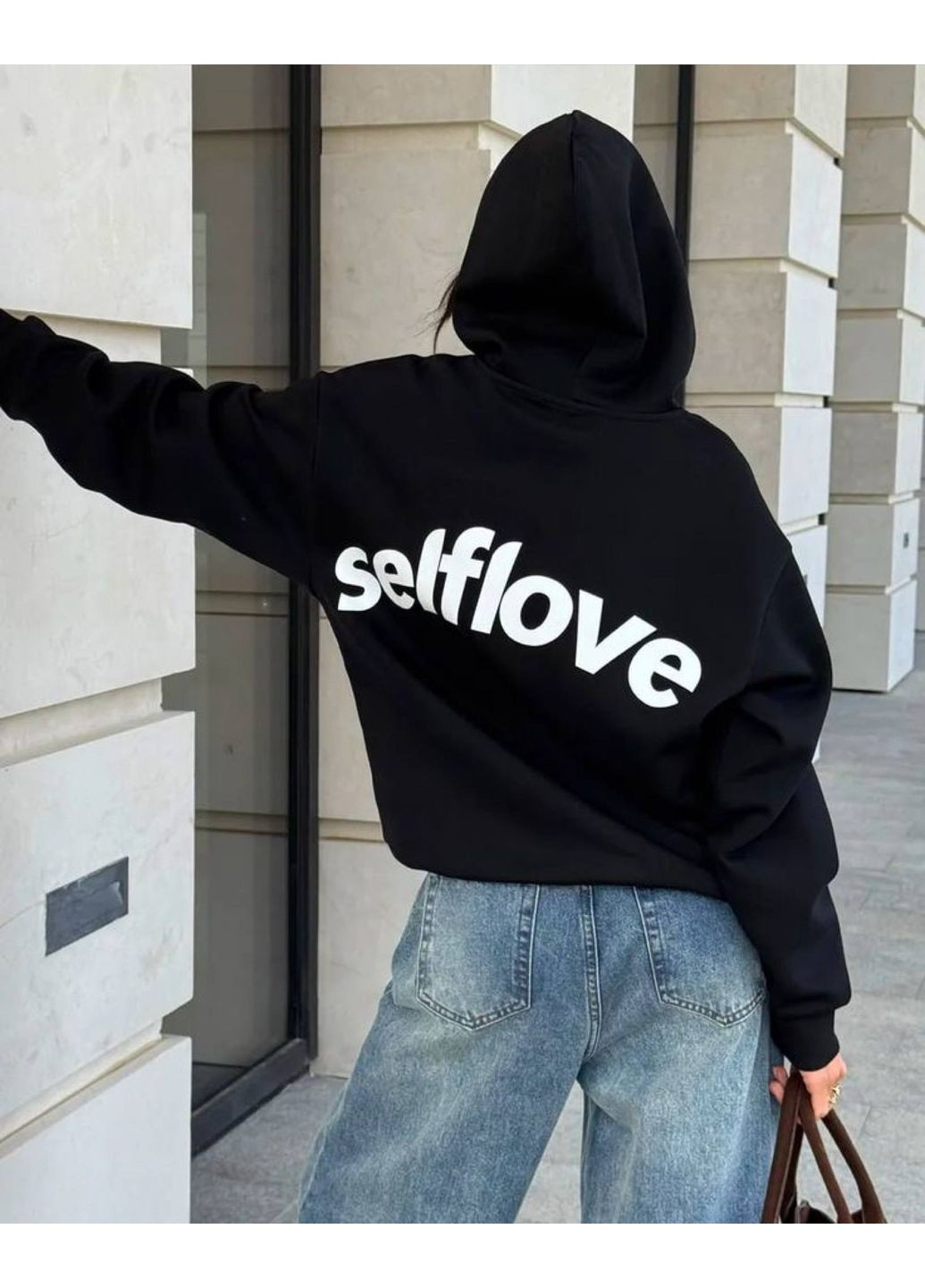 Худі oversize ЗАМІРИ В ОПИСІ GD/GL Модний простір (366437980)