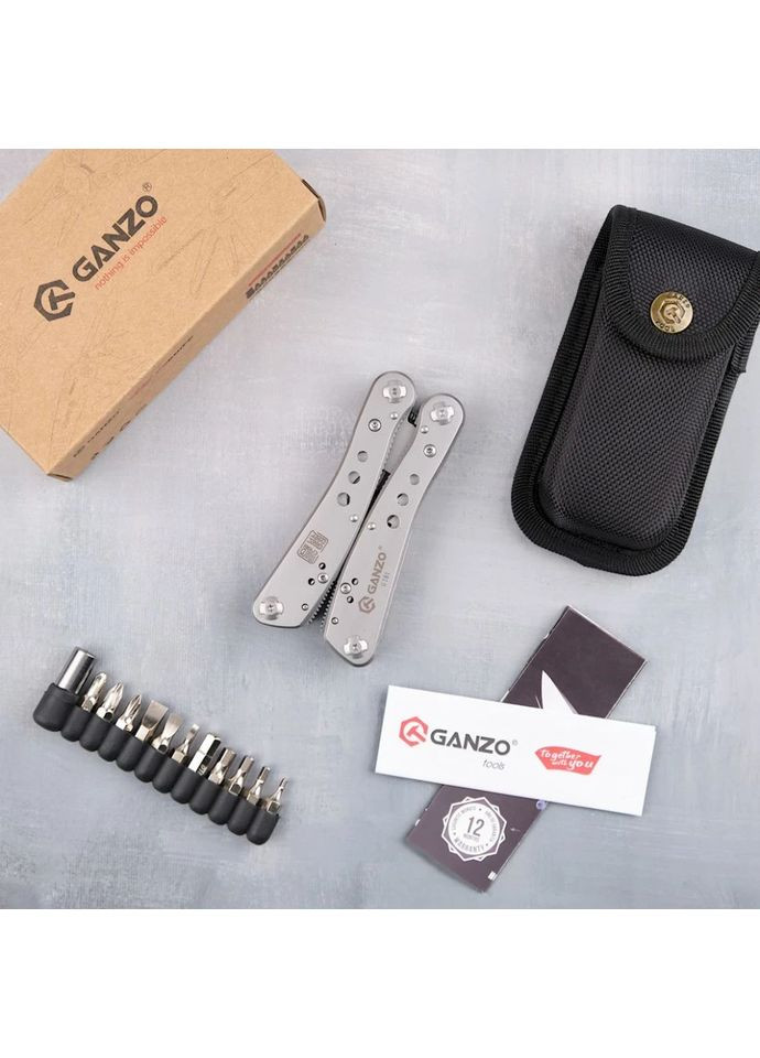 Мультитул G201 багатофункціональний набір інструментів Ganzo (363132552)