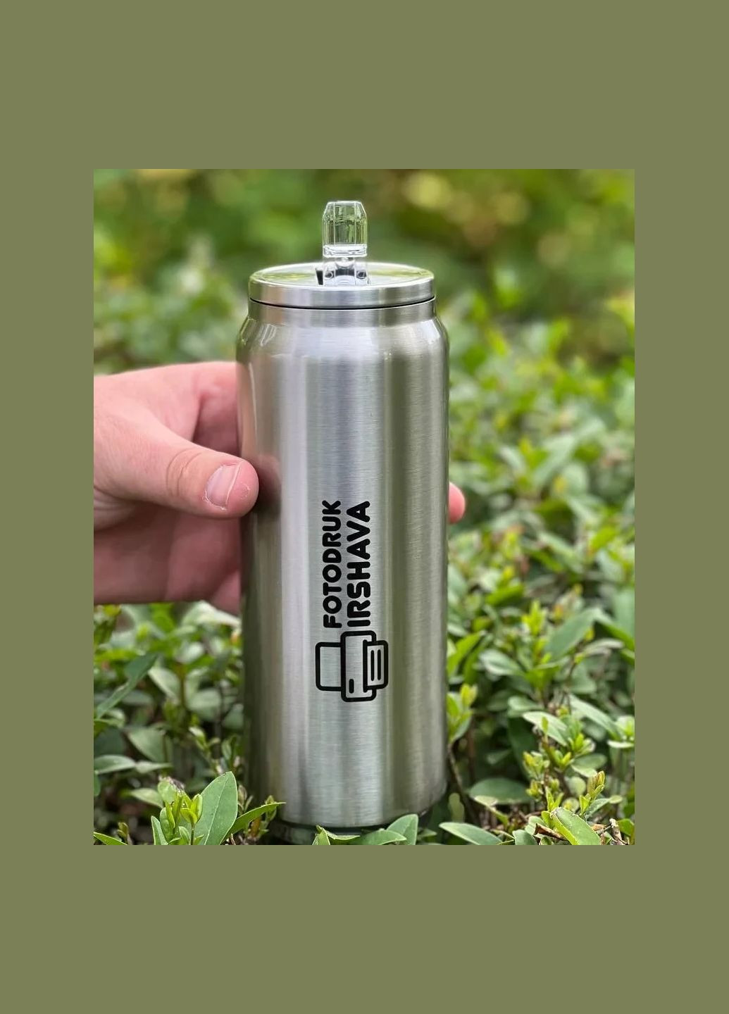 Термобутылка с принтом 500 мл. No Brand (339043118)