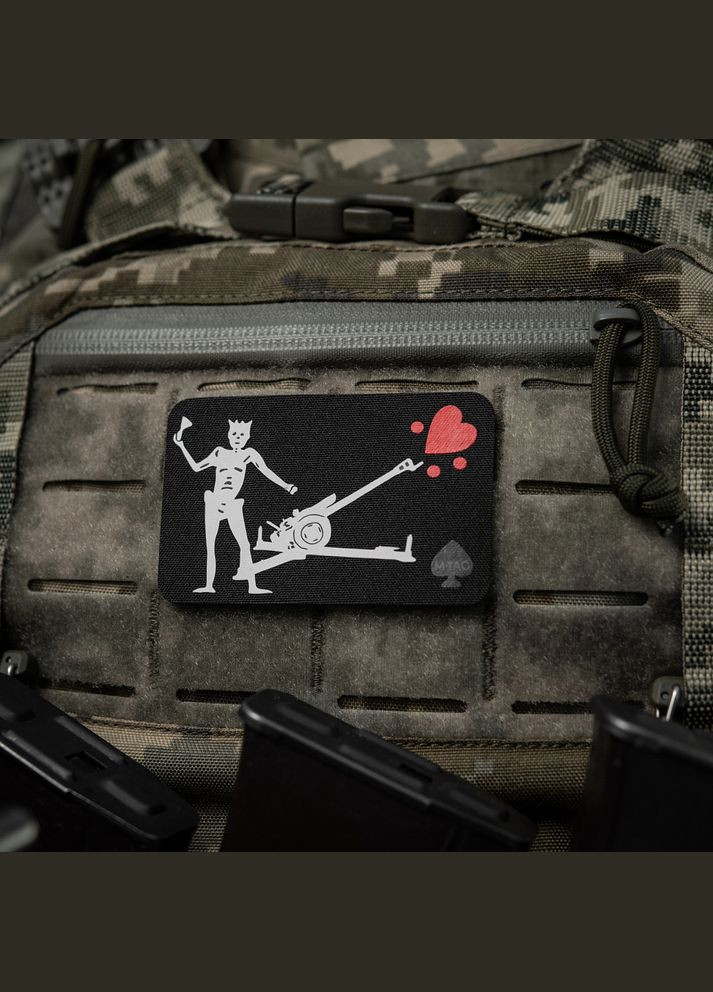 Нашивка прапор Чорна Борода Д-30 Black M-TAC (315047690)
