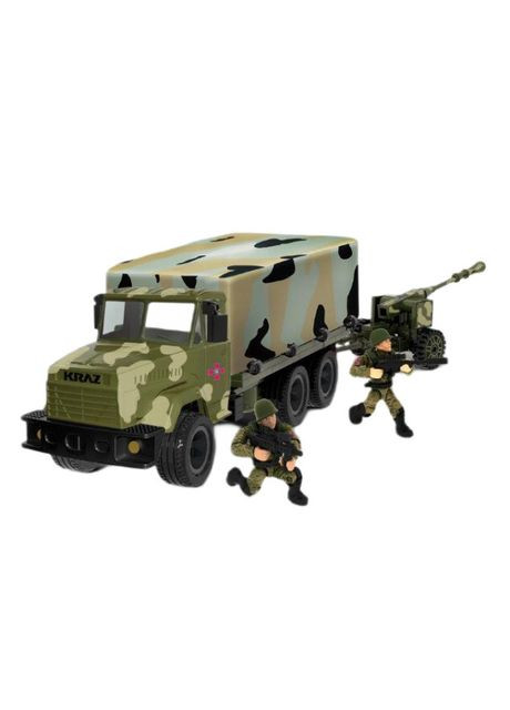 Конструктор Армія КРАЗ с тентом мультикам (PL-921-462/1) Iblock (370624121)