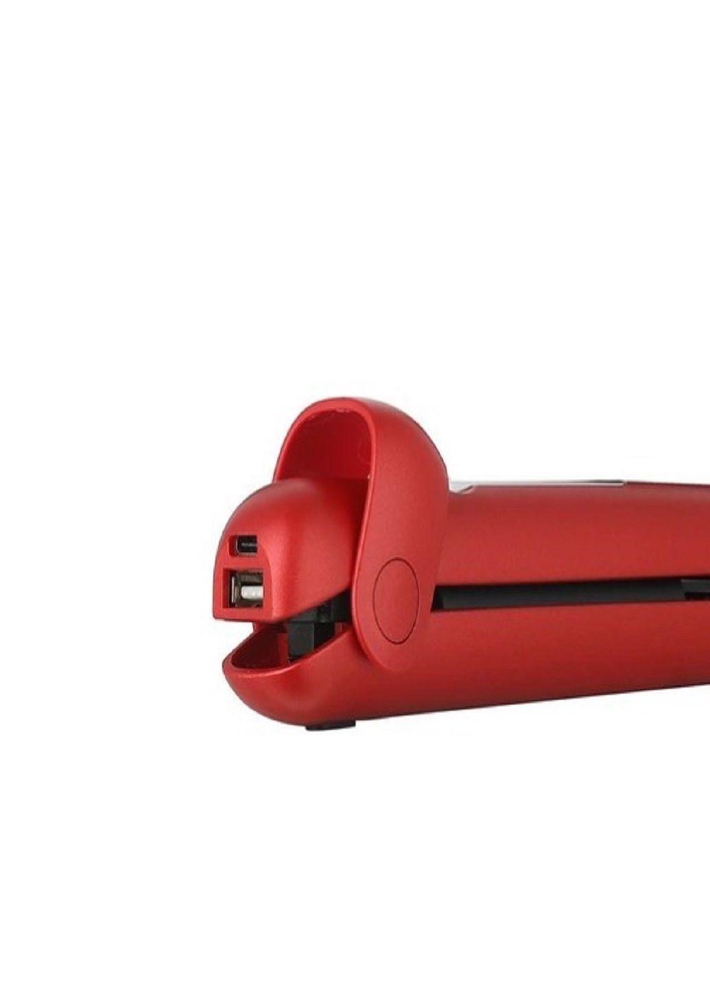 Бездротова плойка випрямляч з керамічним покриттям V-585 щипці для волосся з акумулятором червоний VGR (302243350)