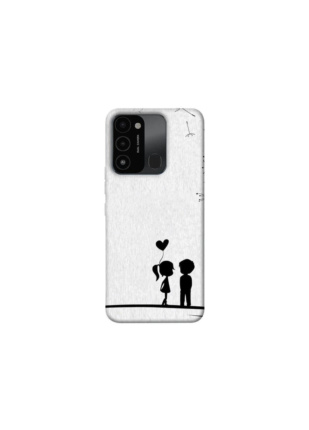 Чехол на TECNO Spark 8C Love everywere Frontalka (384619895)