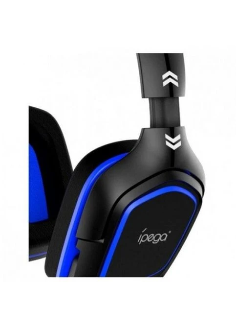 Наушники проволочные IPega PGR006B игровые с микрофоном гарнитура Синие Zegor (297443598)