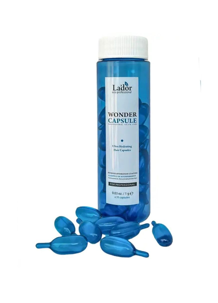 Відновлююча сироватка в капсулах для волосся Wonder Capsule 1 уп, 35 капсул LADOR (280462371)