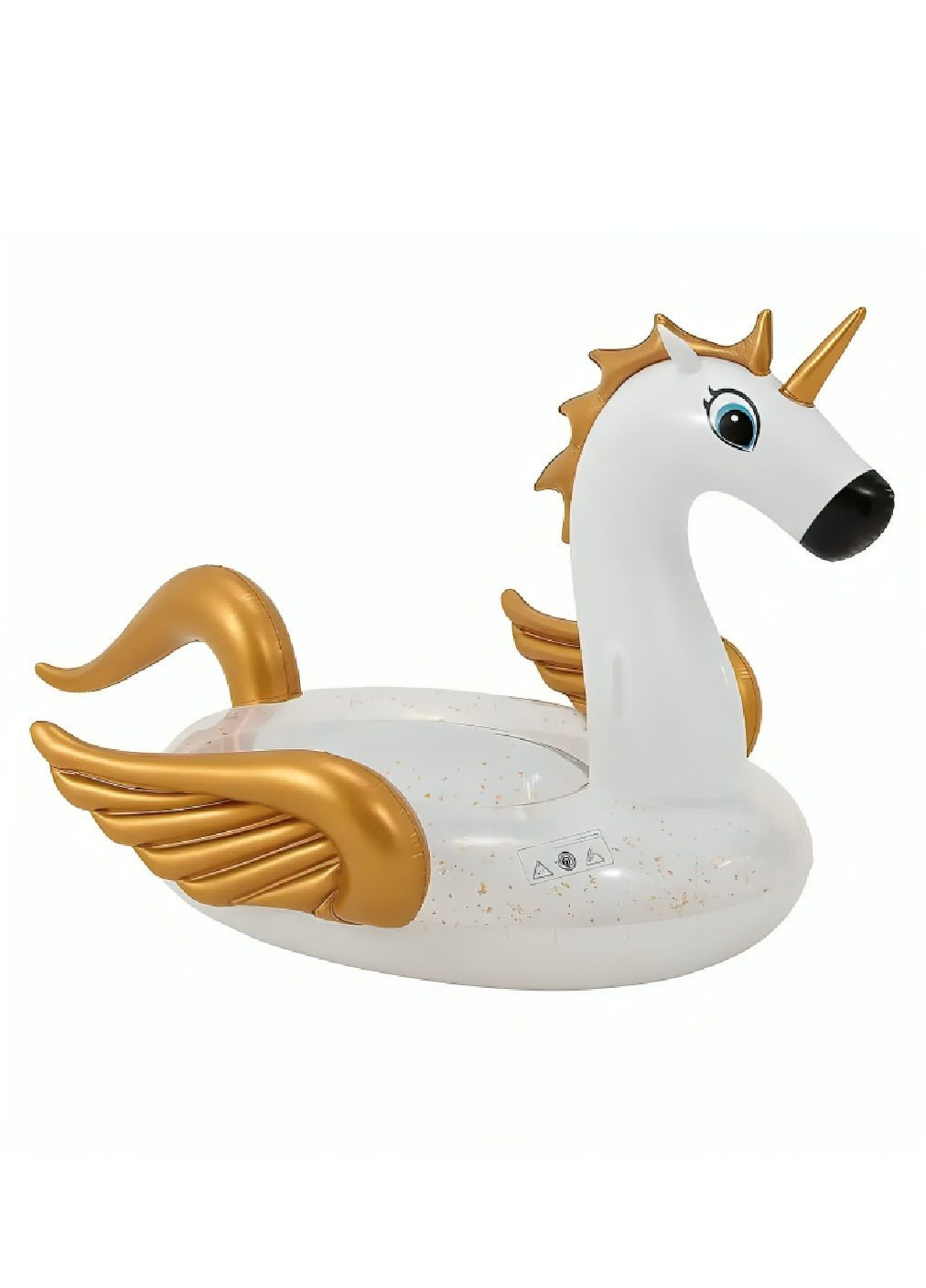 Надувний плавальний круг для дітей дорослих для купання плавання в басейні на пляжі 250×250×130 см (480494-Prob) Пегас Unbranded (336434326)