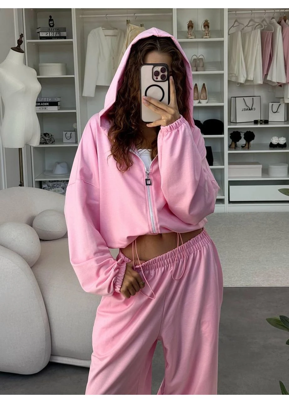 Жіночий костюм спортивний кофта з палаццо No Brand (386778032)