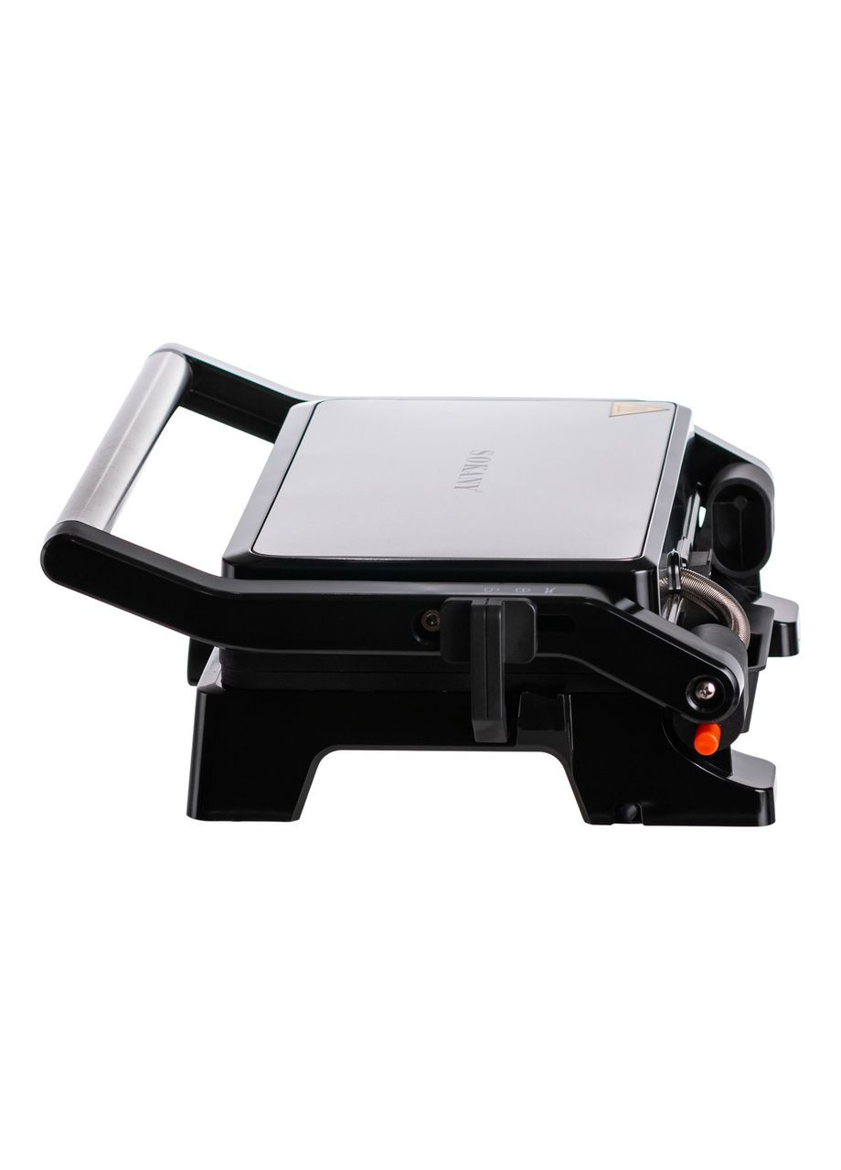 Прижимной электрогриль с антипригарным покрытием 1500 Вт SK-08026 Серебристый Sokany (360455179)