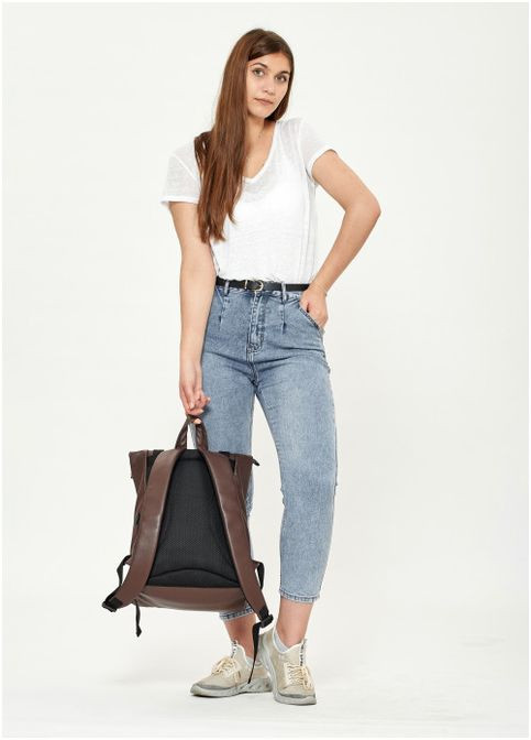 Рюкзак ролл унисекс RollTop LTT шоколадный Sambag (302519291)