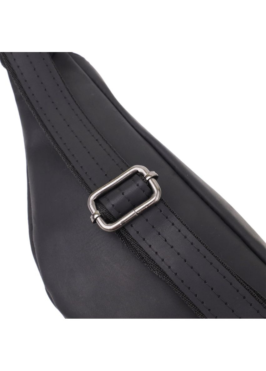 Мужская бананка из натуральной винтажной кожи 23129 Shvigel (366880592)