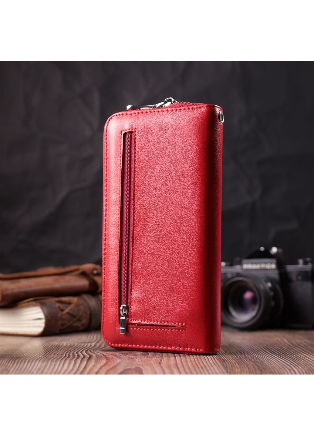 Женский кожаный кошелек 20х10х2 см st leather (288048254)