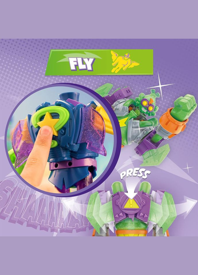 Игровой набор Супербот Мега К PSTSP116IN20 робот, казум брос, фигурка SuperThings (364133974)