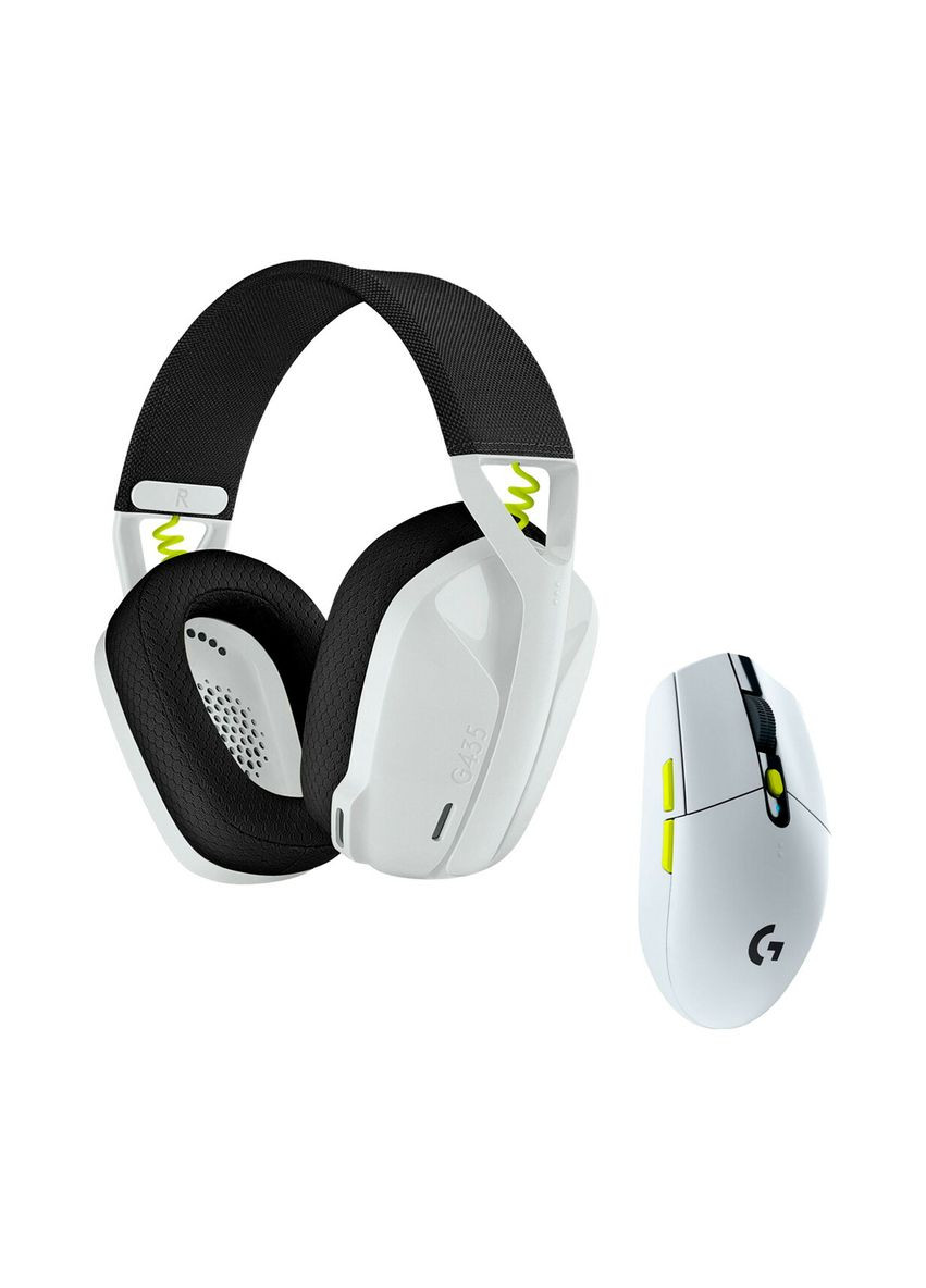 Навушники з мікрофоном G435SE + G305SE Wireless White (981001162) Logitech (276842364)
