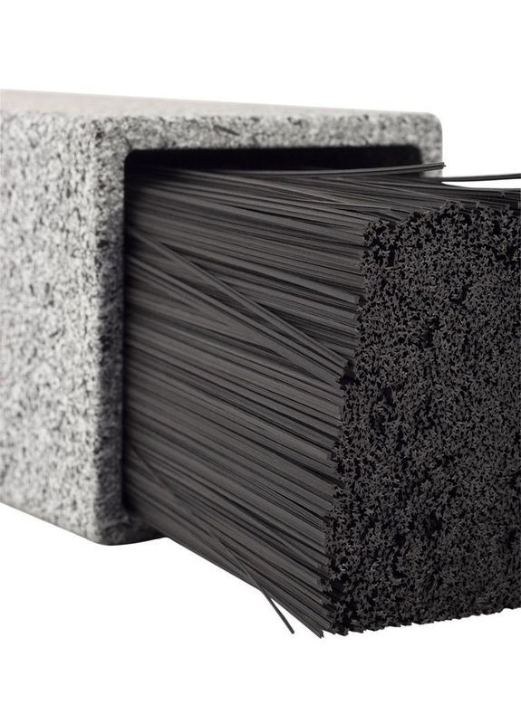 Подставка-бревно Black Lead для кухонных ножей 11х11х26см с секцией для ножниц Ofenbach (330017492)