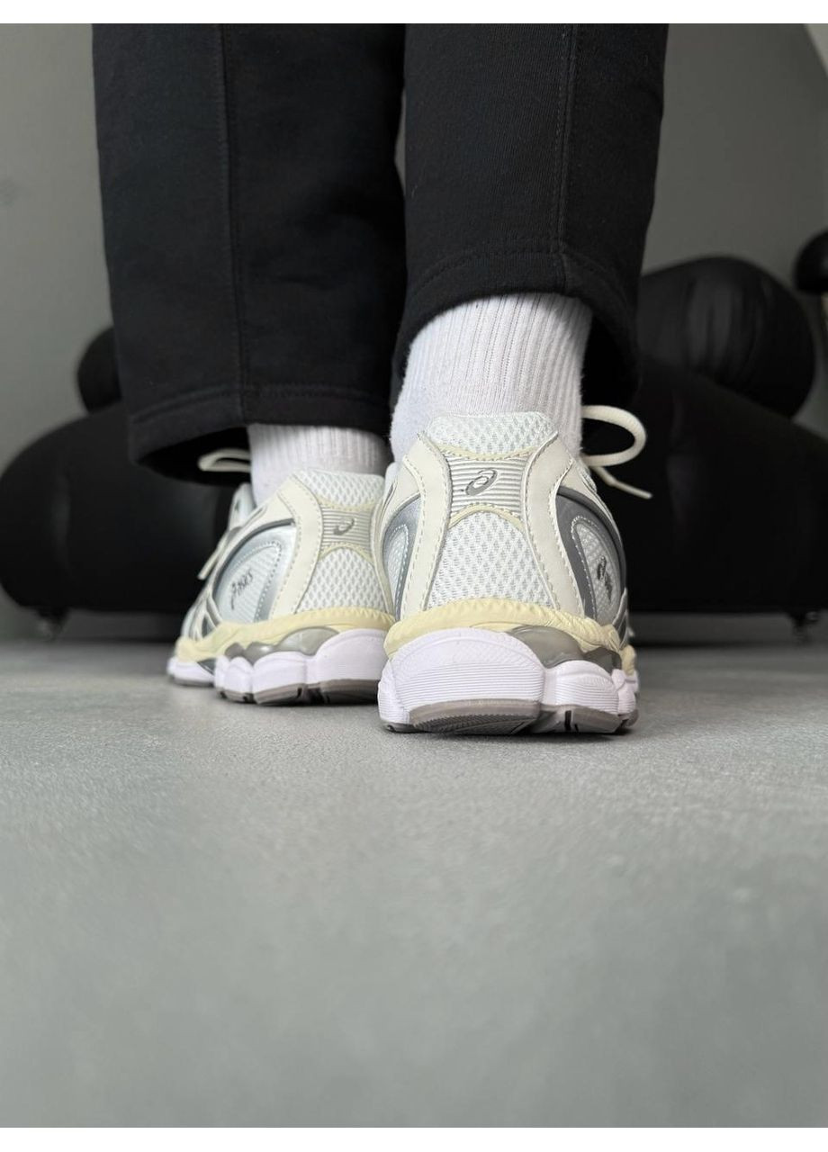 Сірі Осінні кросівки чоловічі asics gel-nyc 2055 beige grey асікс гель нюк 2025 No Brand