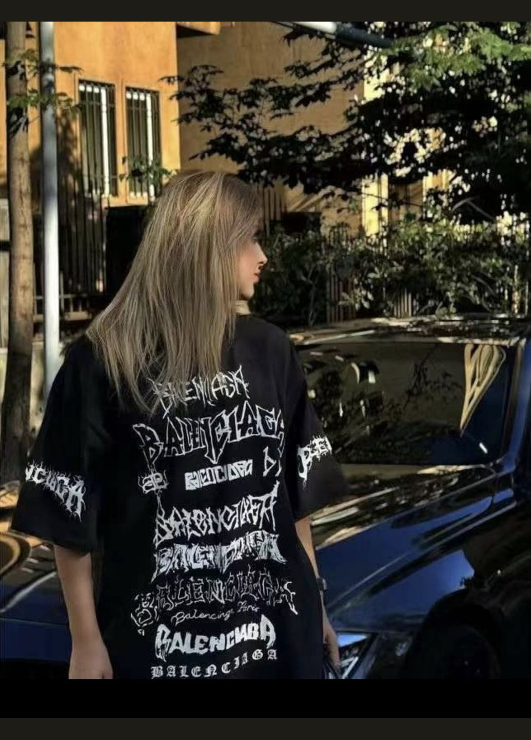 Футболка оверсайз инстазірок balenciaga No Brand - (311600066)