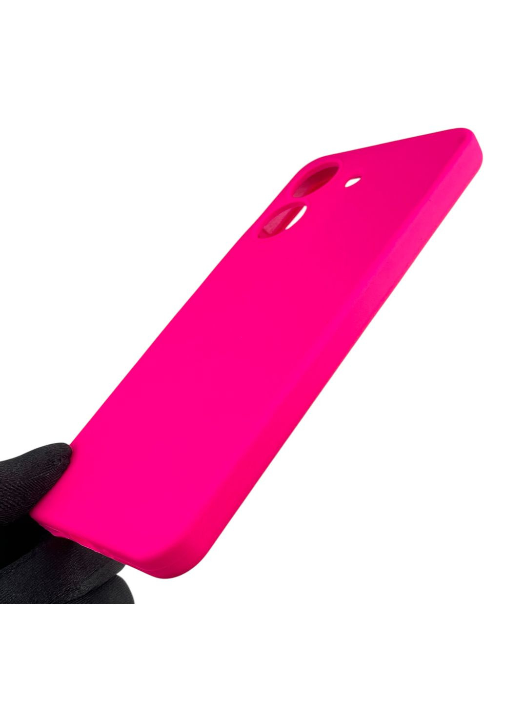 Чохол для Redmi 13C силіконовий з мікрофіброю нековзний на сяомі редмі 13с малиновий Xiaomi (366389988)