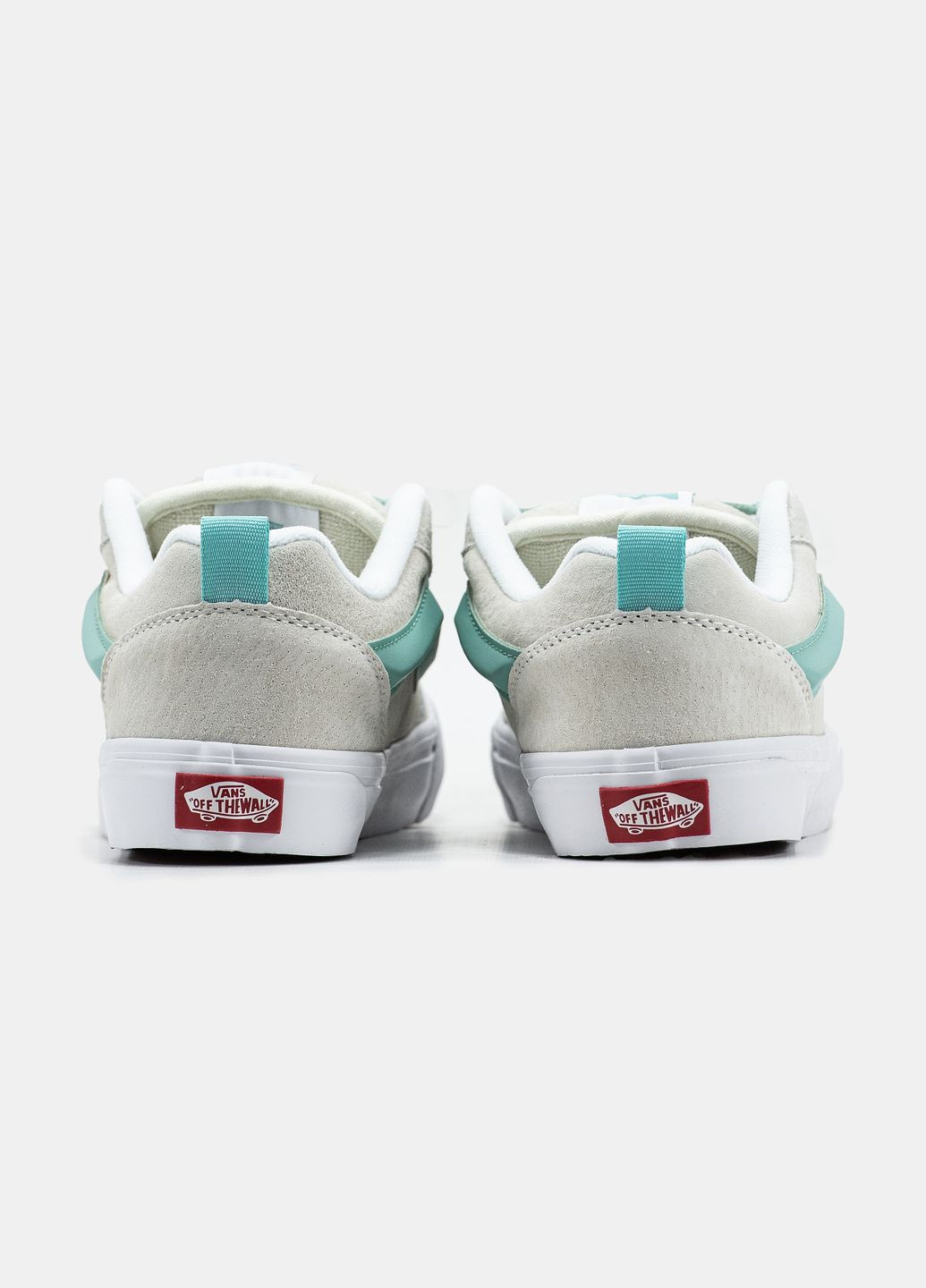 Кросівки жіночі Vans KNU Skool grey blue | Ванс КНУ Скул сірі сині No Brand сірі демісезони (315683560)