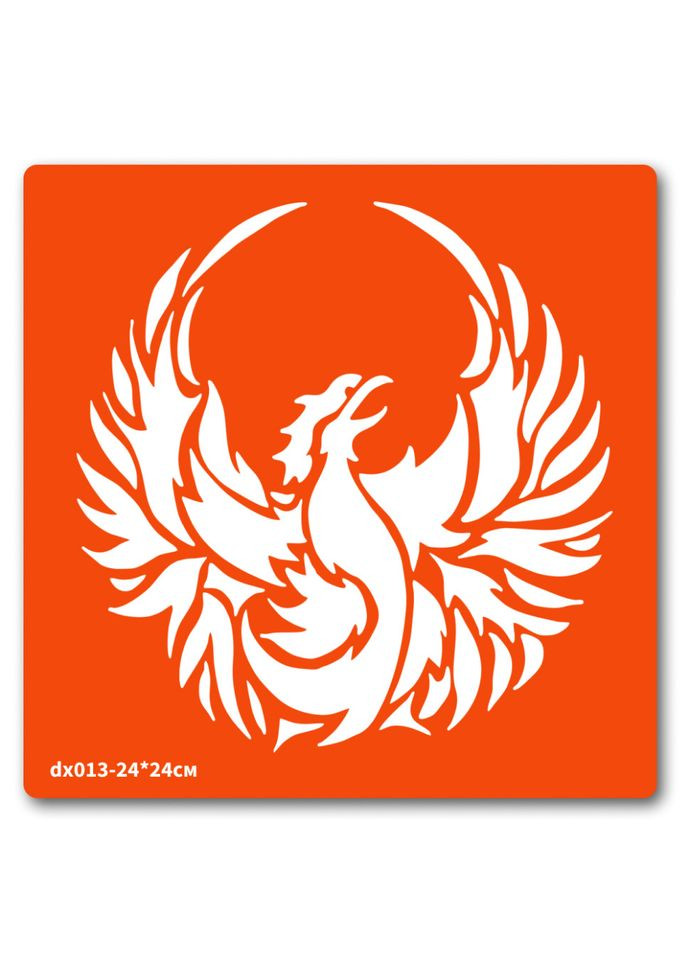 Трафарет для био-папы Феникс dx013-24*24см, размер 24 х 24см No Brand (326839333)