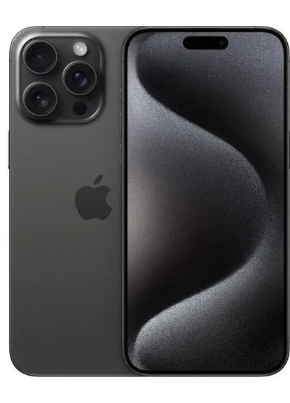 мобільний телефон iphone 15 pro 128gb black titanium esim (ref a) breezy (2amtqm3) Apple (391738856)