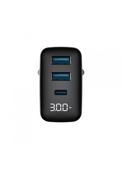 Зарядное устройство UCLE001 GaN 30W 2хUSB-A+USB-C Havit (361068007)