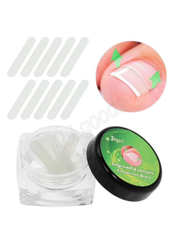 Коректор врослих нігтів. 10 смужок + бокс для зберігання A.G. (305836578)