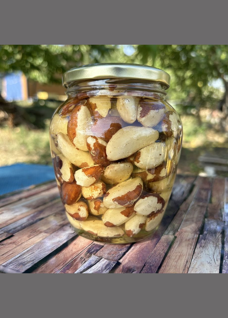 Бразильский орех у меда акации 720 мл (850 грамм) МЕД ПОШТОЮ (322148802)