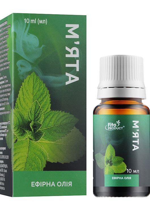 Ефірна олія м'яти 10ml (990460-31338525) Fito Product (368666467)