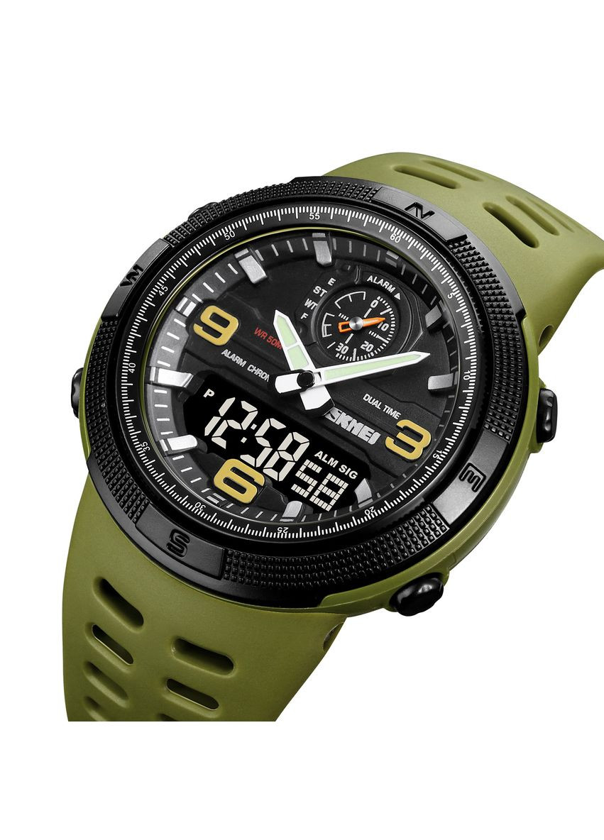 1655AGBK Army Green-Black Skmei (341140366)