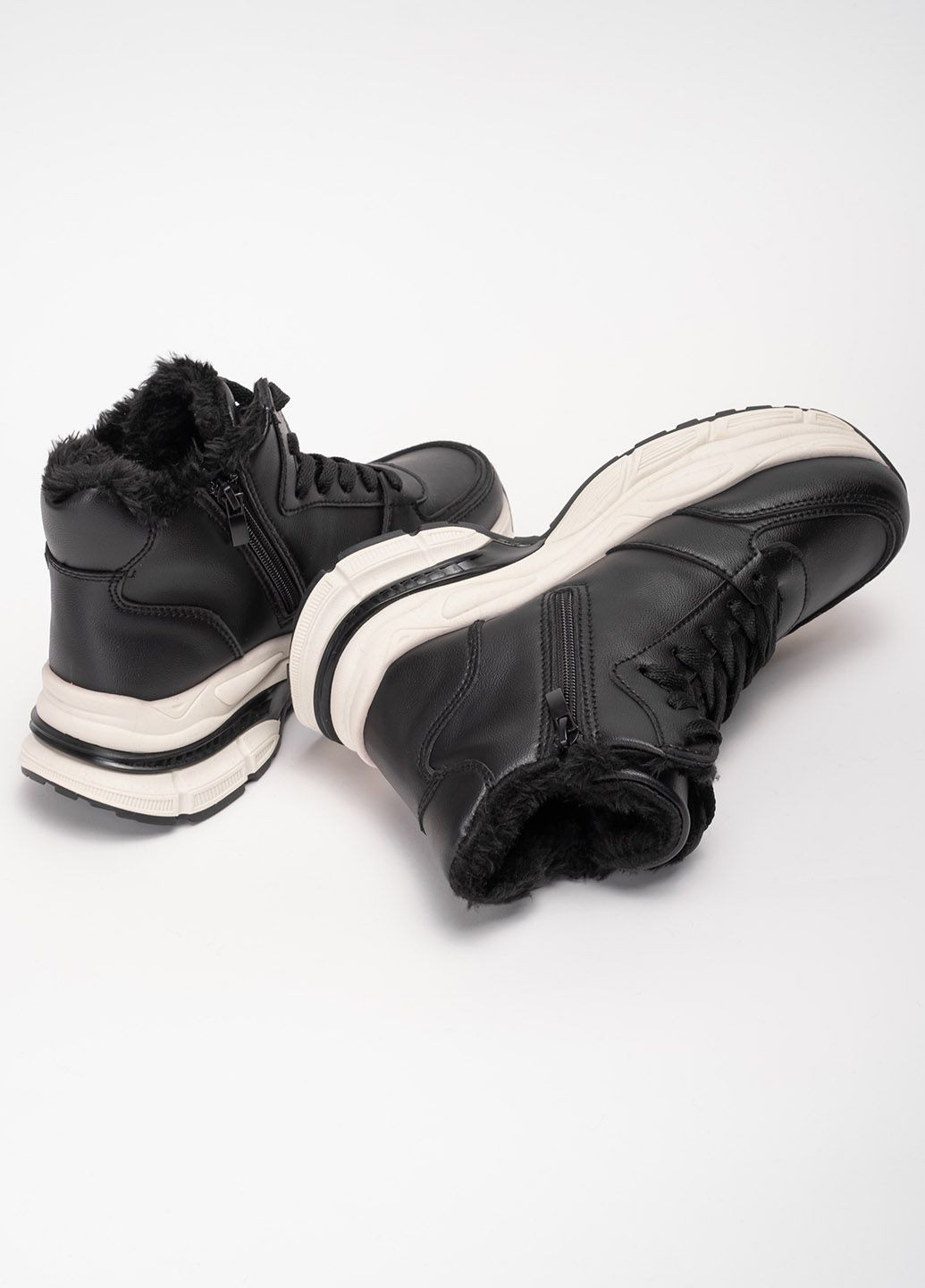 Чорні зимовий черевики жіночі 342245 Power