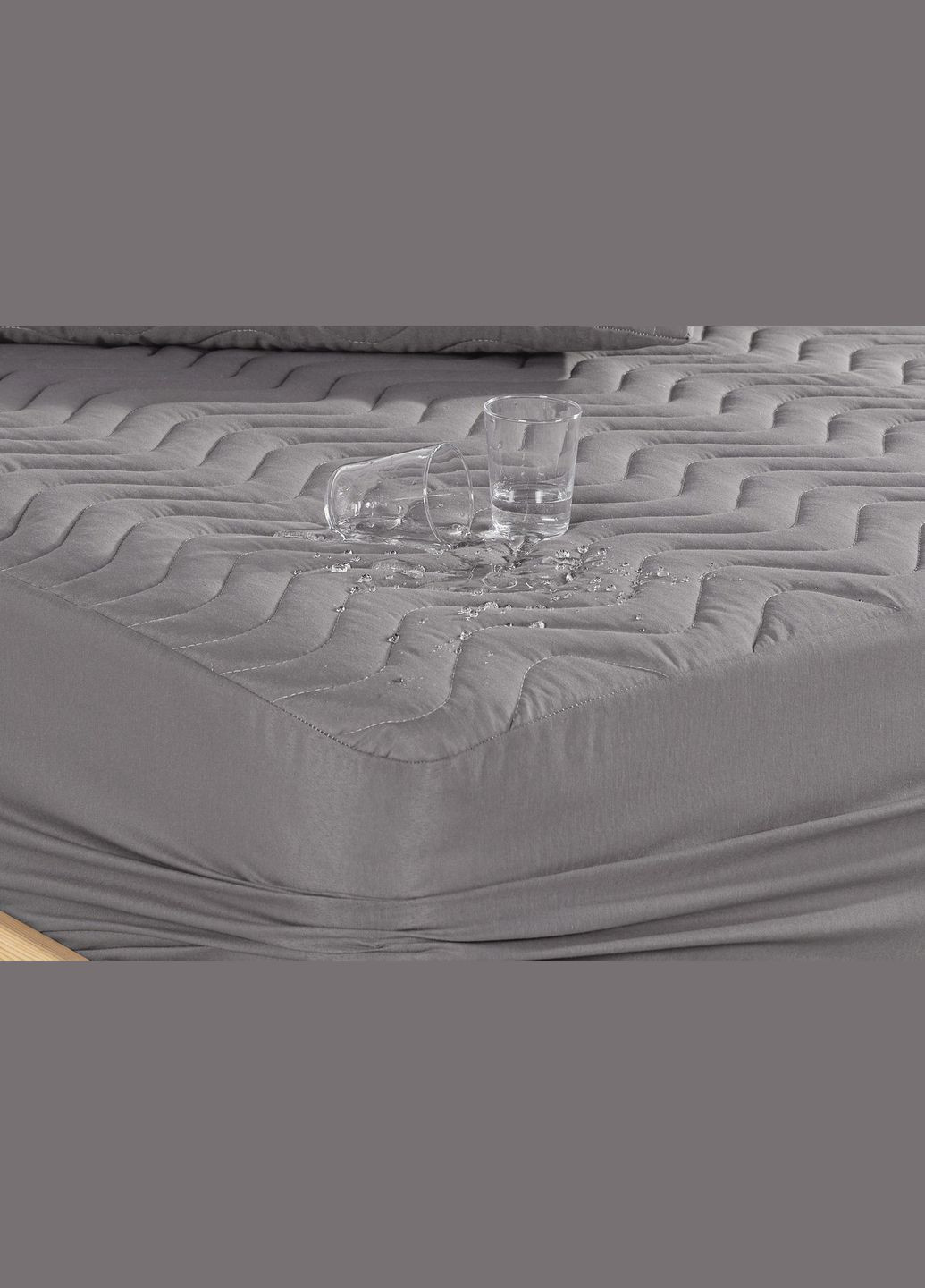 Наматрацник стьобаний водонепроникний 140х200 см., Kayra (318387453)