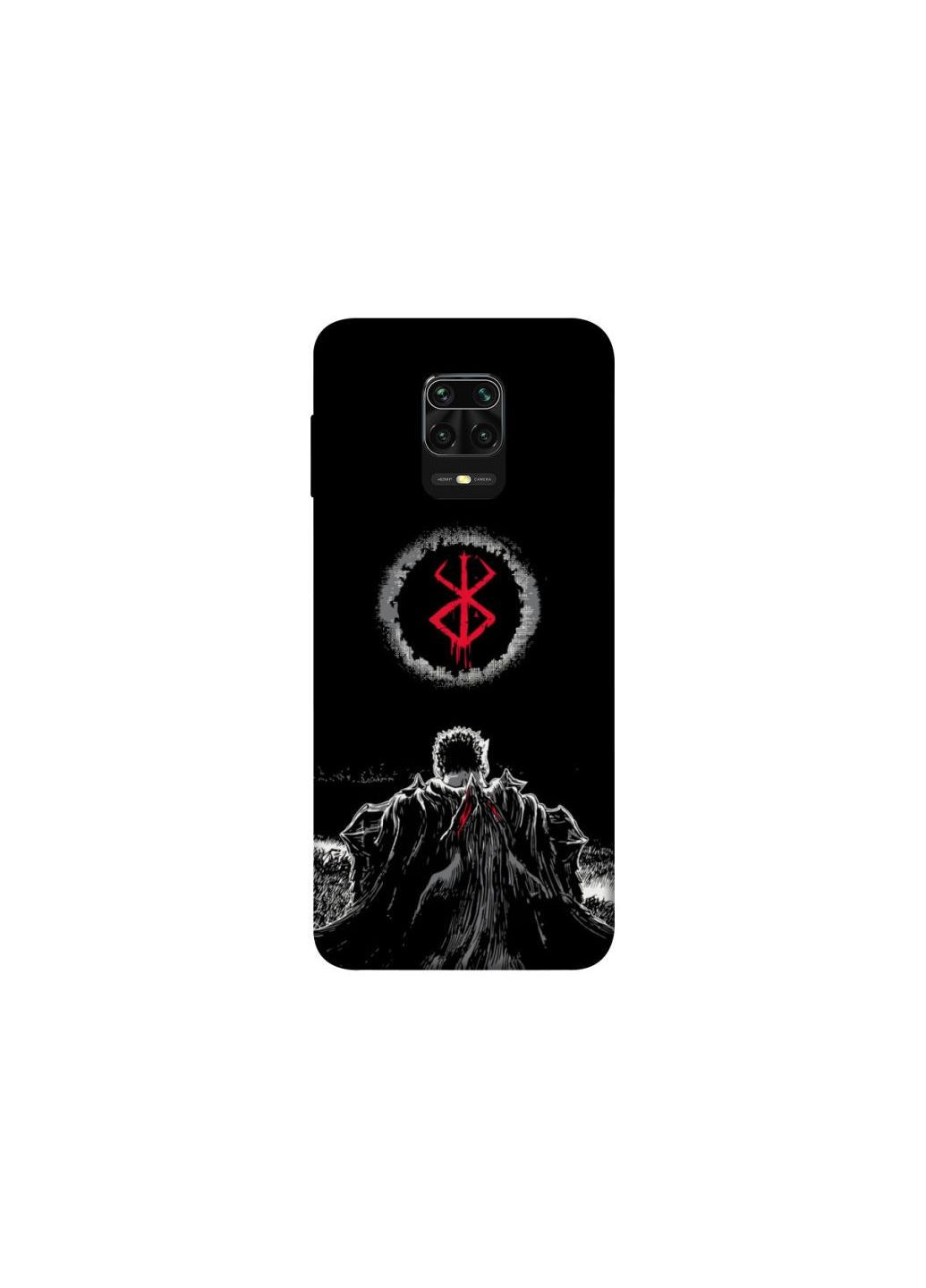 Чехол на Xiaomi Redmi Note 9s / Note 9 Pro / Note 9 Pro Max Berserk moon Frontalka (354346804)