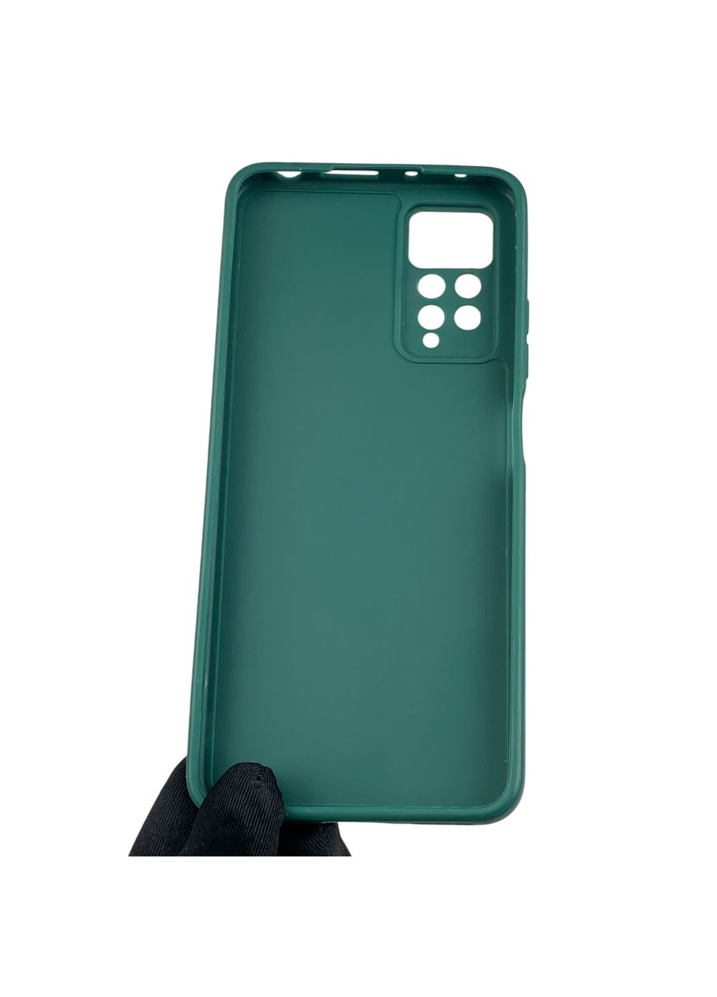 Чохол для Redmi Note 11 Pro 5G з квадратними гранями із захистом камери сяомі нот 11 про 5г зелений Xiaomi (366388833)