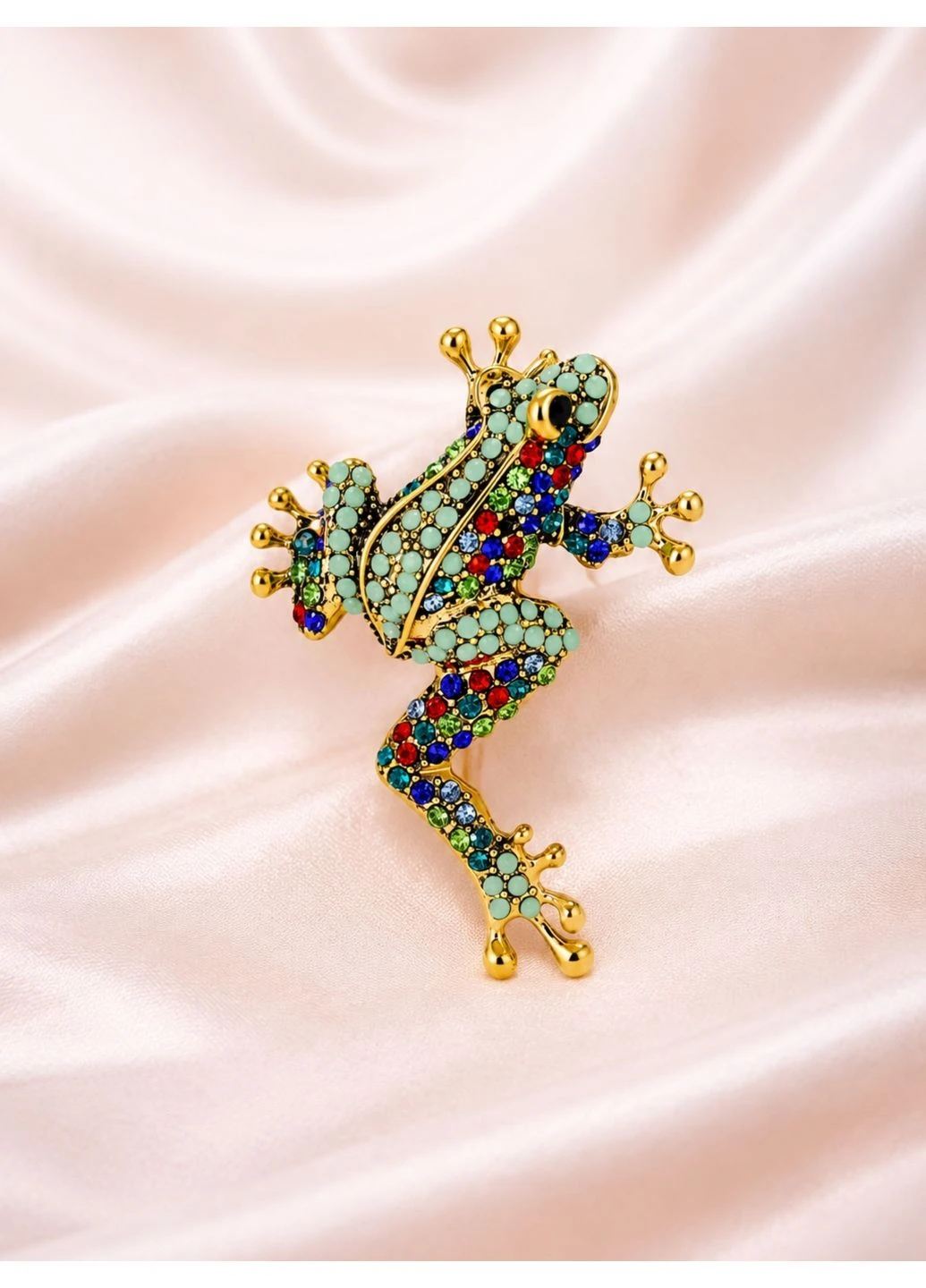 Брошка Яскрава квакушка Fashion Jewelry (399954815)