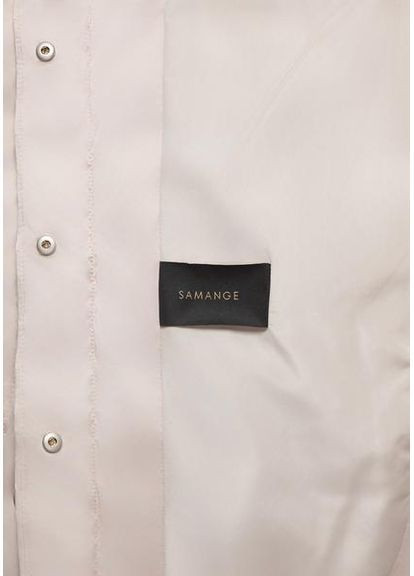 Бежева куртка 88-89107bio-80 бежевий sam Samange