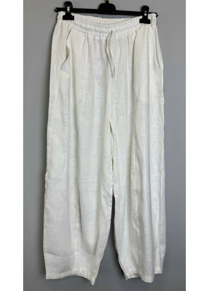 Штани жіночі лляні банани MKKS1005 KAPTSOVA (360545280)