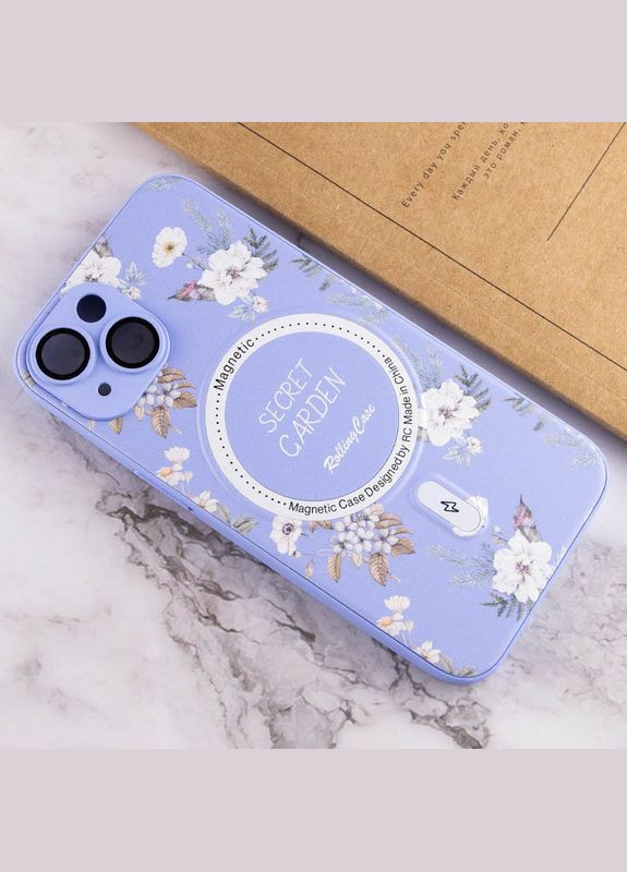 Чехол на Apple iPhone 15/ для айфона 15 с функцией магсейфа MagSafe Lilac Epik (356099223)