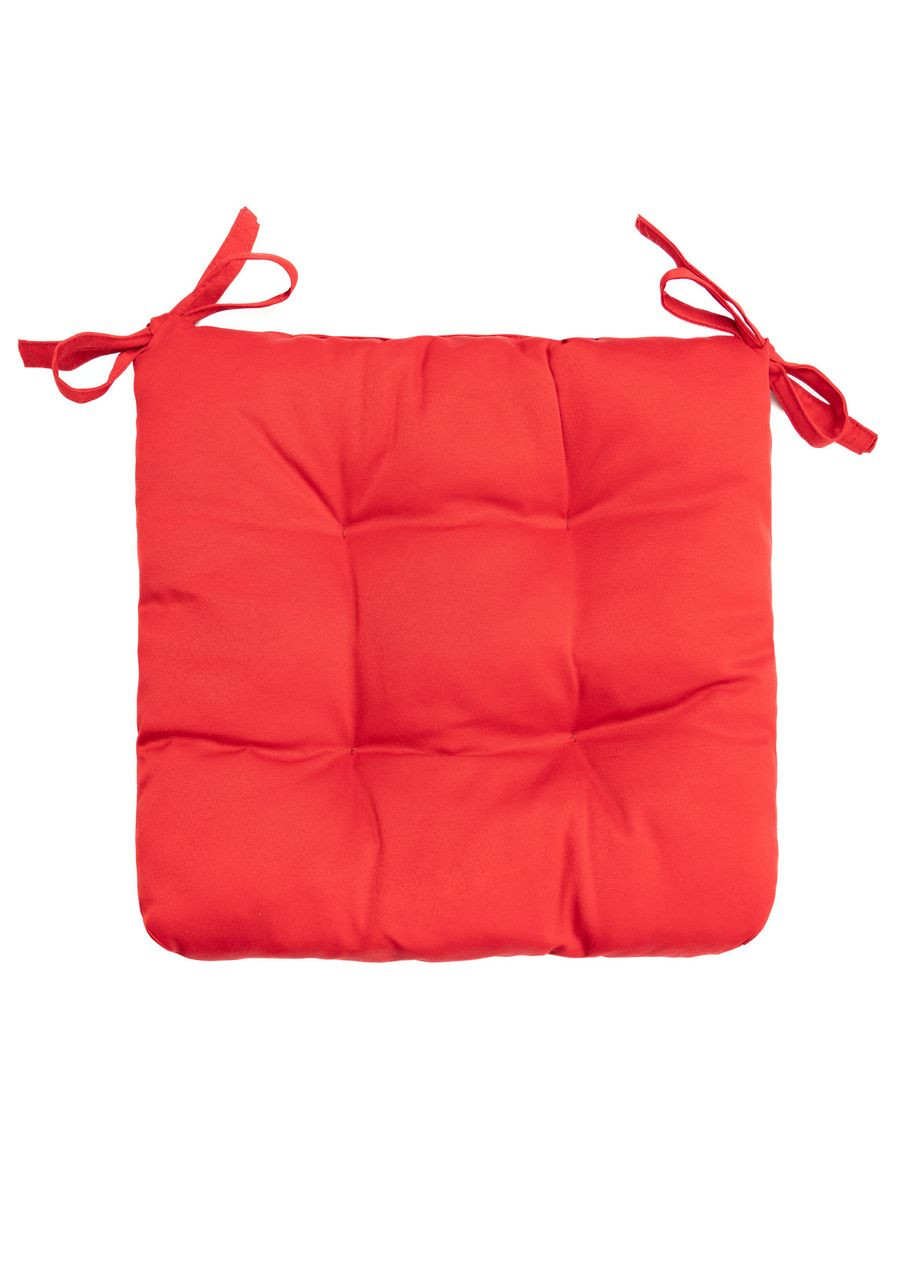 Подушка на стул и кресло см красный. No Brand (324831998)