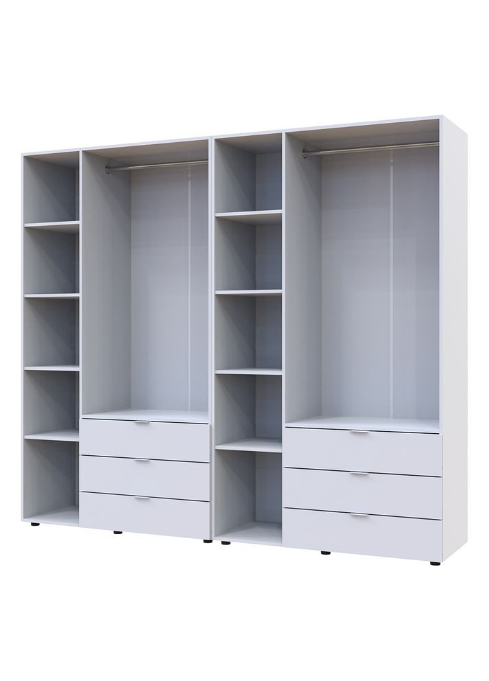 Комплект шкафов для одежды Гелар (2 шт.) 232,5х49,5х203,4 см (DRS-011115) Doros (361998900)