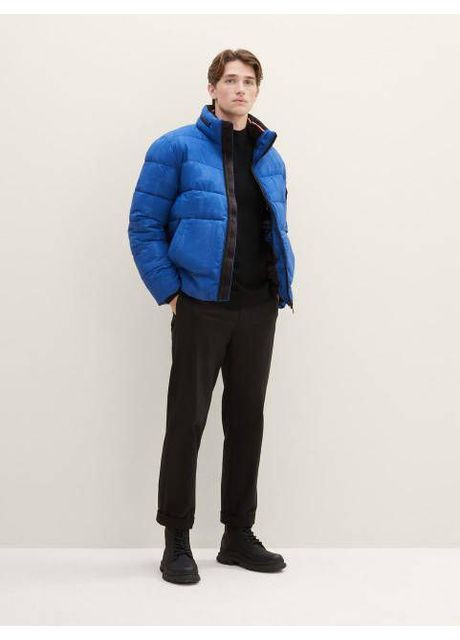 Синя зимня куртка зимова Tom Tailor