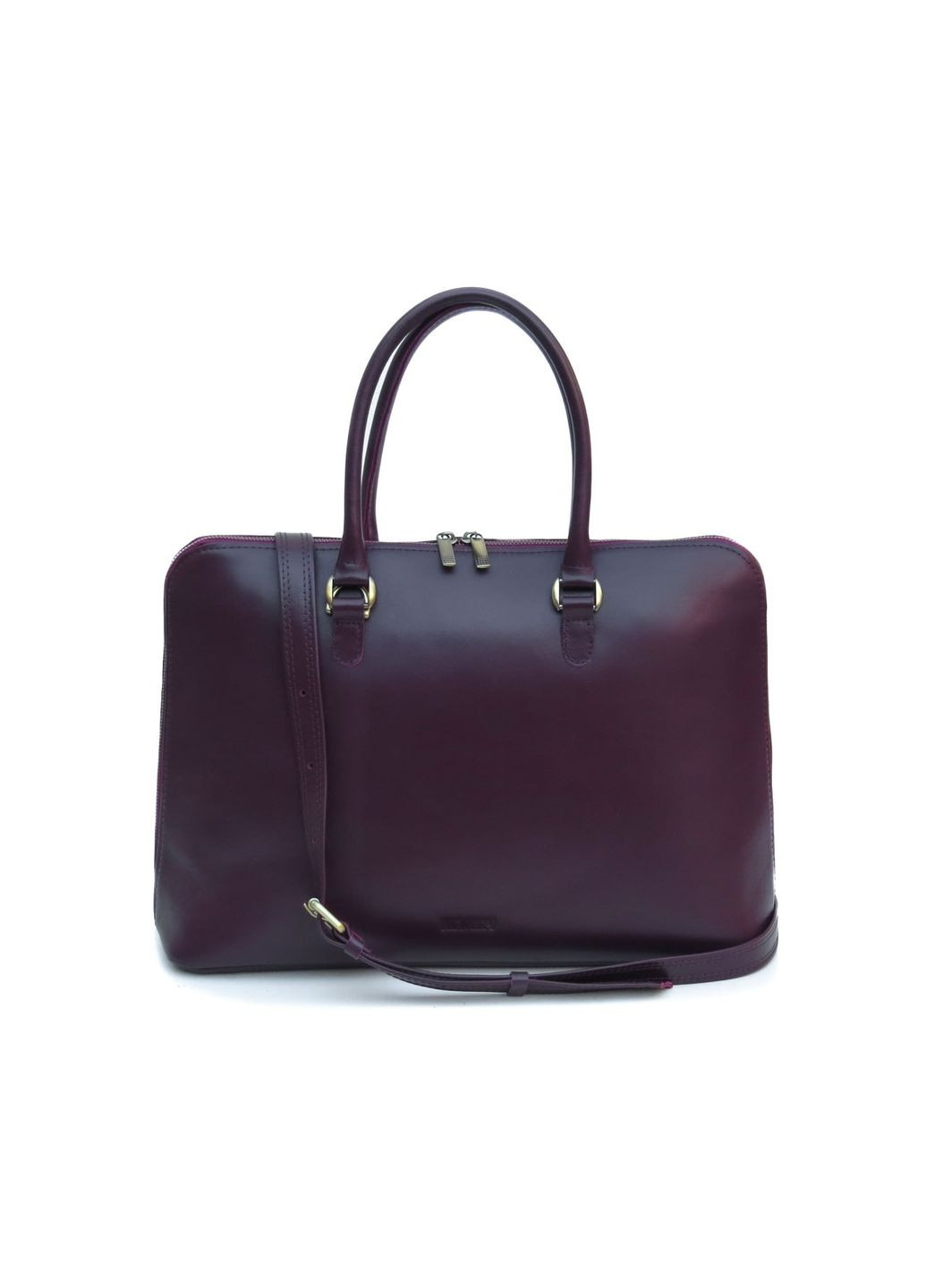 Женская деловая сумка для ноутбука и документов N2022B бордовая Newery (365728069)