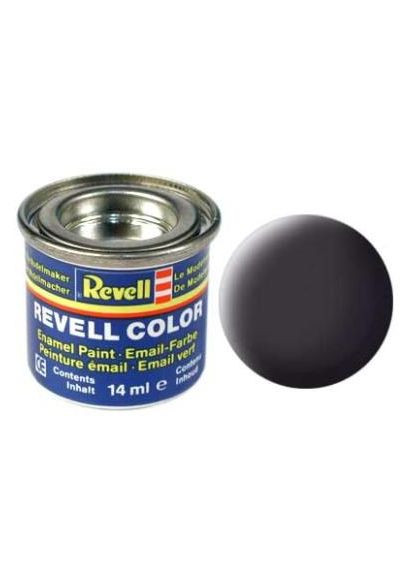 Фарба емалева № 6, бітумно-чорна, матова, 14 мл () Revell RVL-32106 (332955193)
