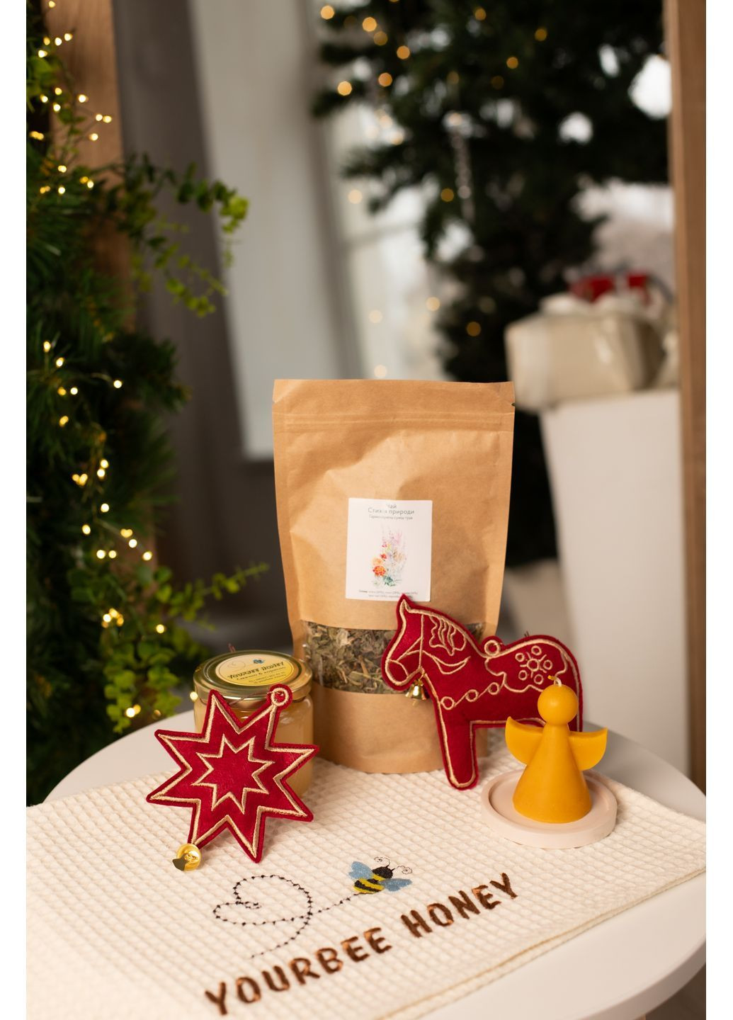 Подарочный набор «Тепло Рождества» yourbee_honey (370600537)