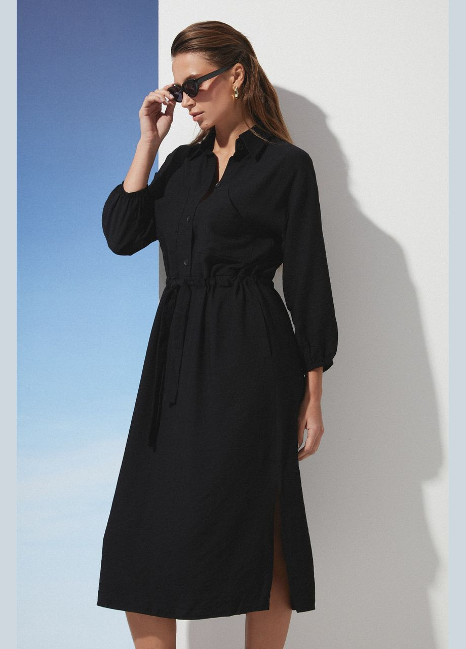 Чорна сукня міді Seventeen