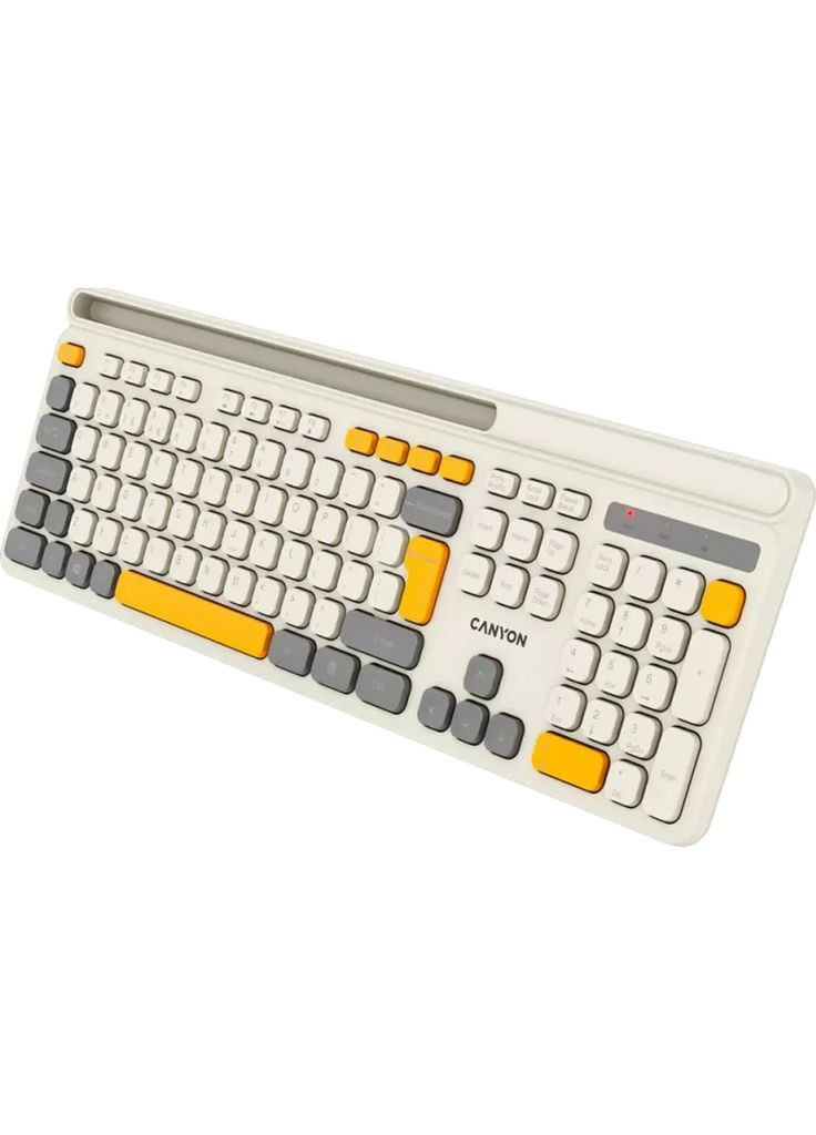 Клавіатура HKB-W03 Wireless UA Beige (CNS-HKBW03BG) Canyon (327414767)