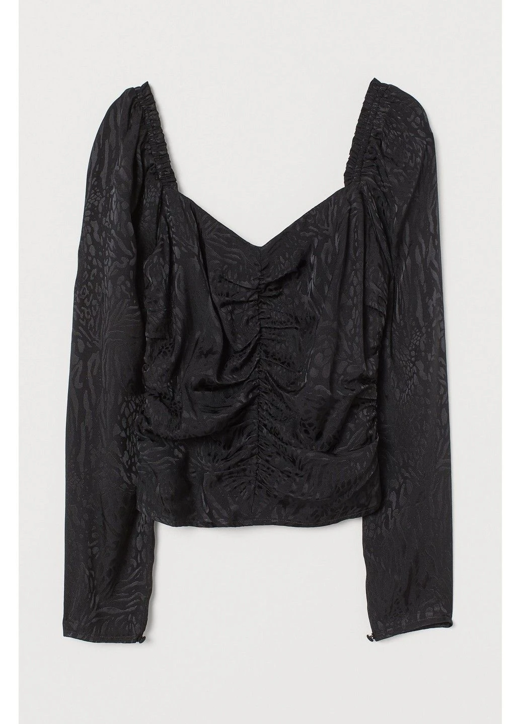 Чёрная блуза H&M