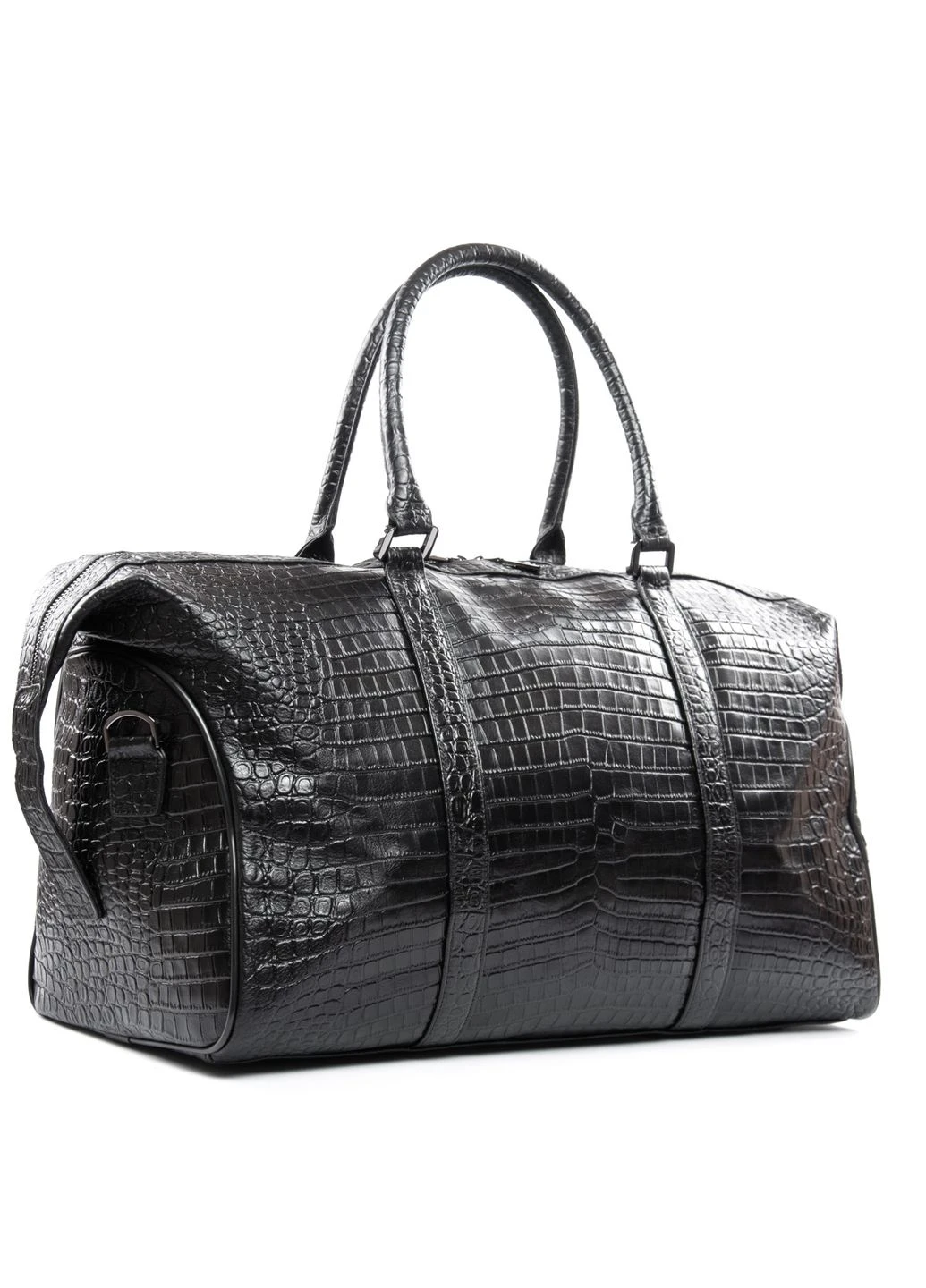 Сумка Мужская Дорожная кожа 2897-46 black Fashion (394722154)
